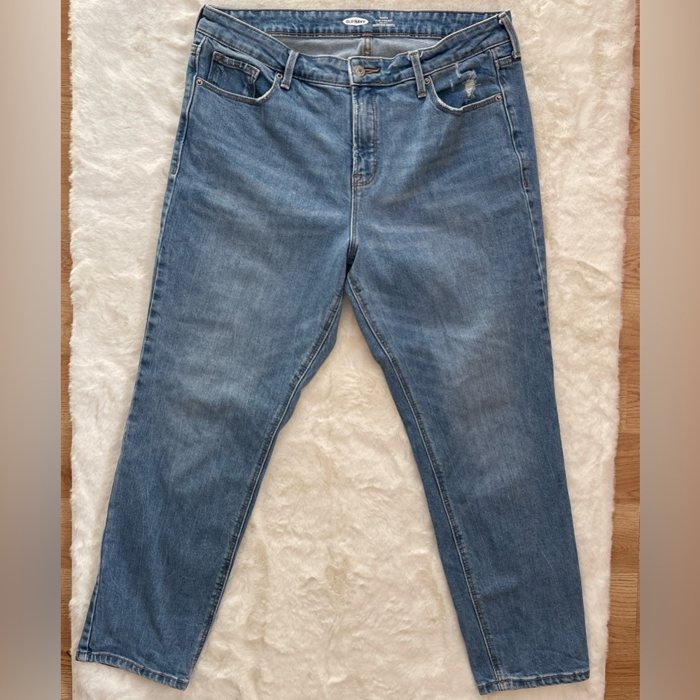 Old Navy High-Rise Women’s Jeans - Medium Blue